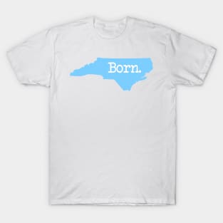 North Carolina Born NC Blue T-Shirt